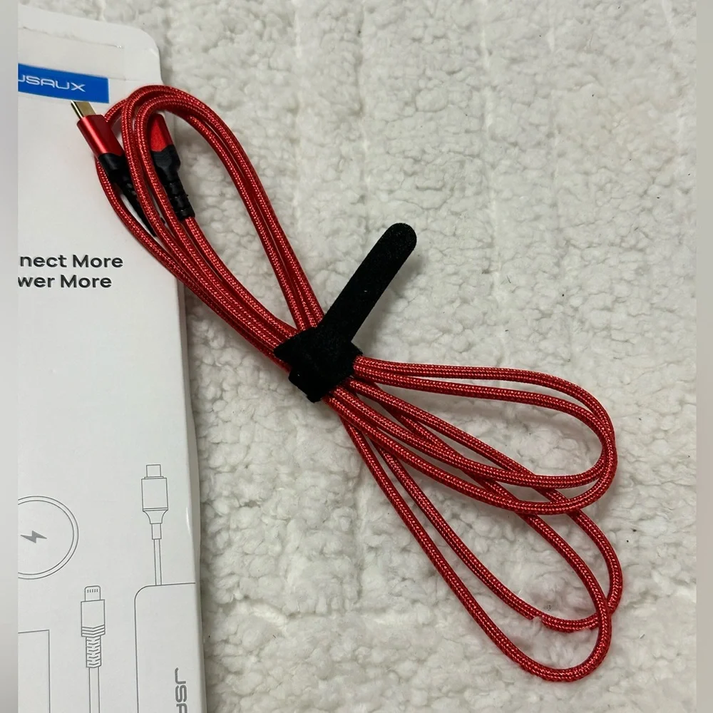 JSAUX Charging Cable, USB-C to Mini USB 2.0 Nylon Braided Cable